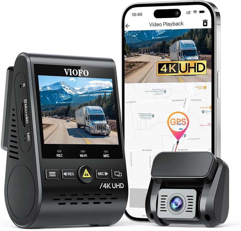 VIOFO A129 Pro Duo 4K Dash Cam