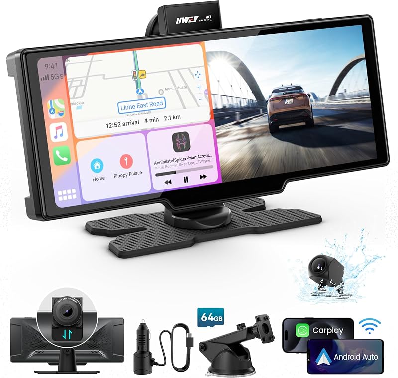 IIWEY iK7 10 Inch CarPlay Screen