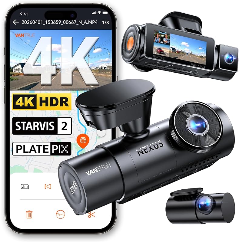 Vantrue N4 Pro S 3 Channel Dash Cam