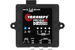Taramps PRO 2.4BT + Audio DSP Bluetooth Audio Processor for Car Audio | Bluetooth DSP