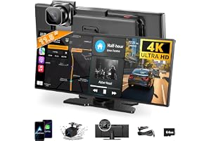 2026 CarPlay Screen for Car, 11.5 inch A-pple CarPlay & Android Auto Screen | 1080P B