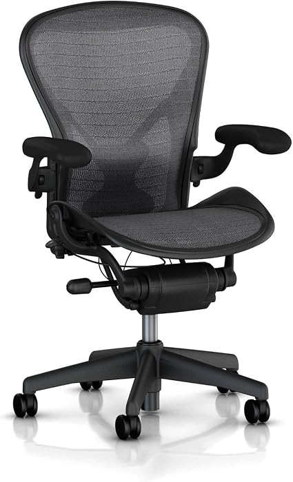 Herman Miller Aeron Chair Highly Adjustable with PostureFit