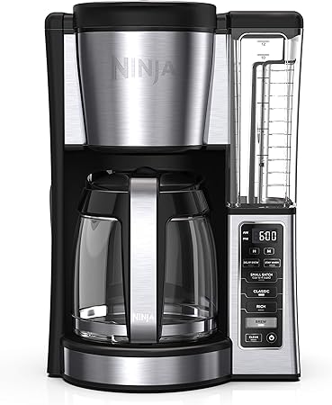 Ninja Fresh Brew Coffee Maker, 12 Cup Glass Carafe, Stainles