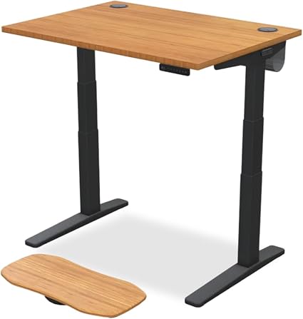 UPLIFT DESK Bamboo (42 x 30 inch) Standing Desk 2-Leg V3 Adj