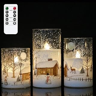 Dromance Christmas Flickering Flameless Operated