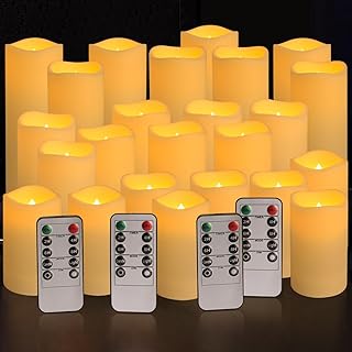 Yoroxrg Waterproof Flameless Led Halloween