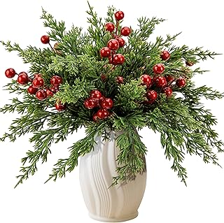 Watayo Christmas Artificial Branches Evergreen