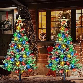 Upgraded Christmas Decorations Multi Color Cemetery