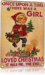 Qinfly Christmas Sign Decorations Farmhouse