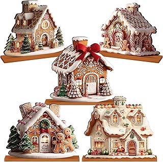 Rattanview Gingerbread Christmas Table Village