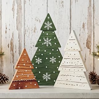 Klyro Christmas Wooden Tabletop Decorations